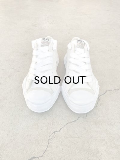 画像2: Maison MIHARA YASUHIRO ("HANK" OG SOLE CANVAS LOW SNEAKER) WHITE