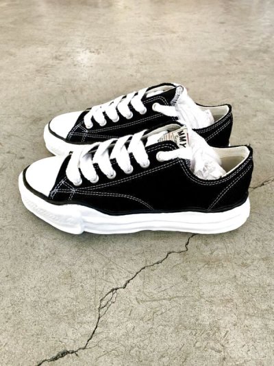 画像2: Maison MIHARA YASUHIRO ("PETERSON" OG SOLE CANVAS LOW SNEAKER) BLACK