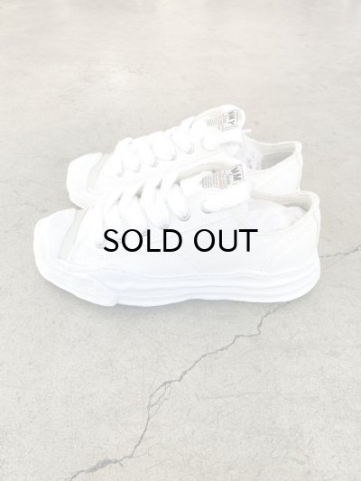画像3: Maison MIHARA YASUHIRO ("HANK" OG SOLE CANVAS LOW SNEAKER) WHITE