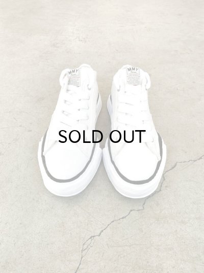 画像2: Maison MIHARA YASUHIRO ("PETERSON" OG SOLE CANVAS LOW SNEAKER) WHITE