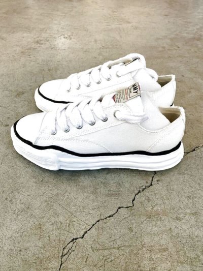 画像2: Maison MIHARA YASUHIRO ("PETERSON" OG SOLE CANVAS LOW SNEAKER) WHITE