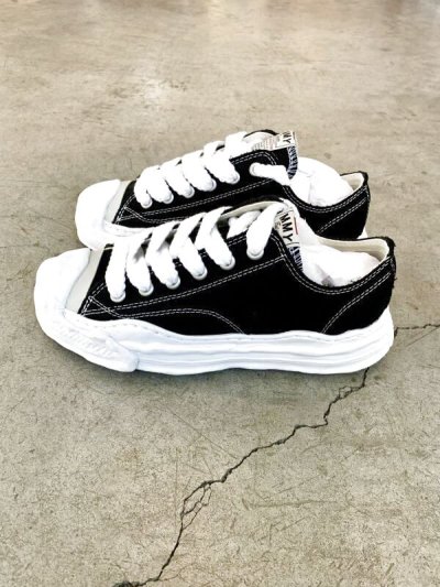 画像2: Maison MIHARA YASUHIRO ("HANK" OG SOLE CANVAS LOW SNEAKER) BLACK