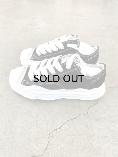 画像3: Maison MIHARA YASUHIRO ("HANK" OG SOLE CANVAS LOW SNEAKER) BLACK