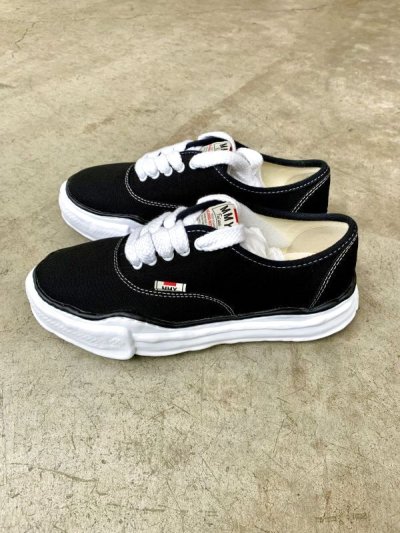 画像2: Maison MIHARA YASUHIRO ("BAKER" OG SOLE CANVAS LOW SNEAKER) BLACK