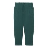 C.E (BRUSHED COTTON CASUAL PANTS) GREEN -30% OFF-