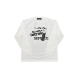 LONELY 論理 (LONELY BEACH L/S TEE) WHITE