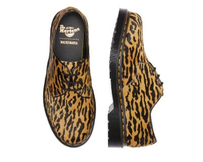 画像2: WACKO MARIA x Dr.Martens (LEOPARD 3EYE SHOE) BEIGE