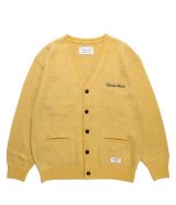 WACKO MARIA (MOHAIR CARDIGAN TYPE-2) YELLOW