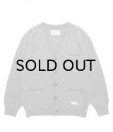 WACKO MARIA (MOHAIR CARDIGAN TYPE-2) GREY