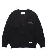 WACKO MARIA (MOHAIR CARDIGAN TYPE-2) BLACK