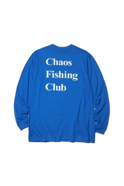 画像2: Chaos Fishing Club (LOGO L/S TEE) BLUE