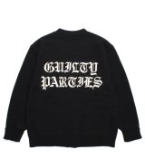 WACKO MARIA (LETTERED CARDIGAN TYPE-2) BLACK