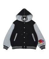 FACETASM (FACETASM×FRUIT OF THE LOOM STADIUM JACKET) BLACK