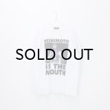 NISHIMOTO IS THE MOUTH (BOY S/S TEE) WHITE