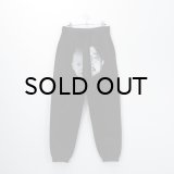 NISHIMOTO IS THE MOUTH (2 FACE SWEAT PANTS ) BLACK