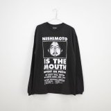 NISHIMOTO IS THE MOUTH (CLASSIC L/S T-SHIRT) BLACK
