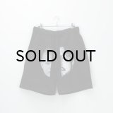 NISHIMOTO IS THE MOUTH (2 FACE SWEAT SHORTS) BLACK
