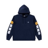 BLACK EYE PATCH (OG LABEL KAMON HOODIE) NAVY