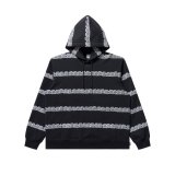 BLACK EYE PATCH (OG LABEL BORDERED HOODIE) BLACK