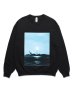 画像1: WACKO MARIA (JIRO KONAMI / CREW NECK SWEAT SHIRT TYPE-2) BLACK (1)