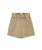 FACETASM (BIG HEART SHORT PANTS) BEIGE