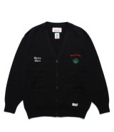 WACKO MARIA (HIGHTIMES CLASSIC CARDIGAN) BLACK