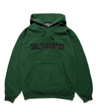 画像1: WACKO MARIA (HEAVY WEIGHT PULLOVER HOODED SWEAT SHIRT TYPE 3) GREEN