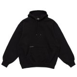 LQQK STUDIO (PINTUCK HOODIE) BLACK