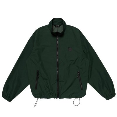 画像1: LQQK STUDIO (NYLON TRACK JACKET) GREEN