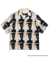 WACKO MARIA (JEAN MICHEL BASQUIAT S/ S HAWAIIAN SHIRT TYPE-3) ONE