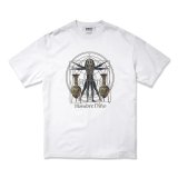 HOMBRE NINO (MASK PIGMENT DYED SS PRINT TEE) WHITE