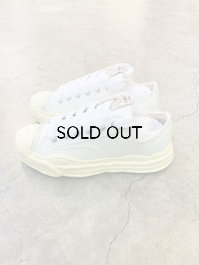 画像3: Maison MIHARA YASUHIRO ("HANK" VINTAGE COLOR SOLE CANVAS LOW-TOP SNEAKER) WHITE