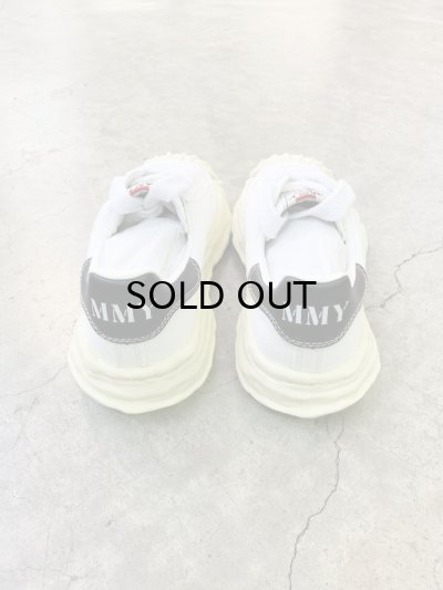 画像4: Maison MIHARA YASUHIRO ("BLAKEY" VINTAGE COLOR SOLE CANVAS LOW-TOP SNEAKER) WHITE