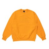 LQQK STUDIO (PINTUCK CREWNECK) B.ORANGE