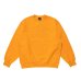 画像1: LQQK STUDIO (PINTUCK CREWNECK) B.ORANGE (1)