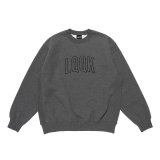 LQQK STUDIO (PINTUCK CREWNECK) H.GREY