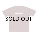 LQQK STUDIO (STACKED LOGO IRIDESCENT TEE) MAUVE -30% OFF-