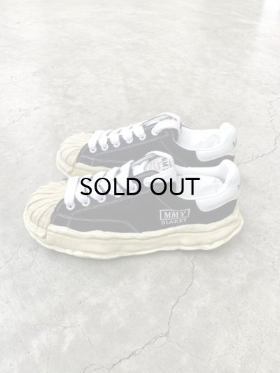 画像3: Maison MIHARA YASUHIRO ("BLAKEY" DYED SOLE CANVAS LOW-TOP SNEAKER) BLACK
