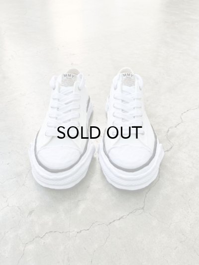 画像2: Maison MIHARA YASUHIRO ("PETERSON23" OG SOLE CANVAS LOW-TOP SNEAKER) WHITE