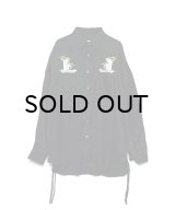 FACETASM (SKA SHIRT) BLACK -30% OFF-