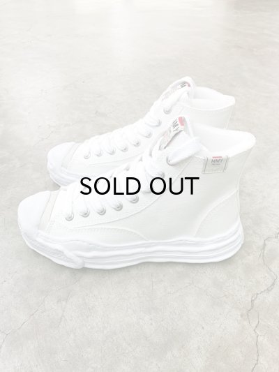 画像3: Maison MIHARA YASUHIRO ("HANK" OG SOLE CANVAS HI TOP SNEAKER) WHITE