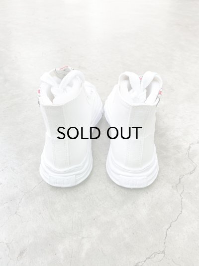 画像4: Maison MIHARA YASUHIRO ("HANK" OG SOLE CANVAS HI TOP SNEAKER) WHITE