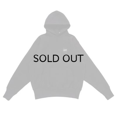 画像1: LQQK STUDIO (SIGNATURE SNAP FLEECE HOODIE) BLACK -30% OFF-