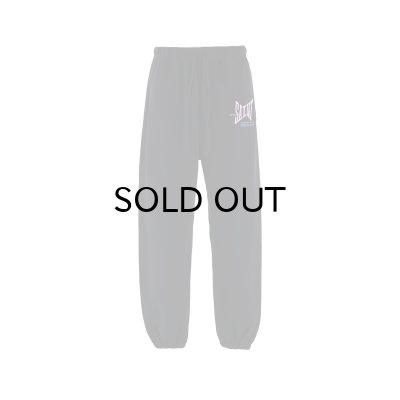 画像1: SAINT Mxxxxxx (RIBON SAINT SWEAT PANTS) BLACK