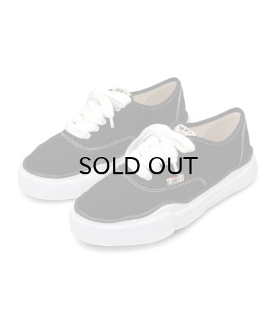 画像1: Maison MIHARA YASUHIRO ("BAKER" OG SOLE CANVAS LOW SNEAKER) BLACK