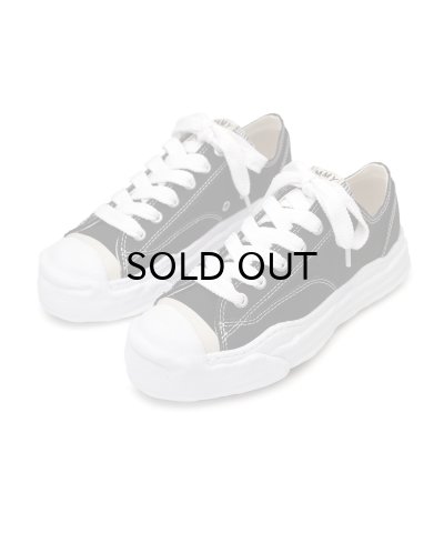 画像1: Maison MIHARA YASUHIRO ("HANK" OG SOLE CANVAS LOW SNEAKER) BLACK