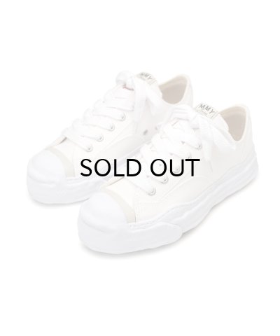 画像1: Maison MIHARA YASUHIRO ("HANK" OG SOLE CANVAS LOW SNEAKER) WHITE