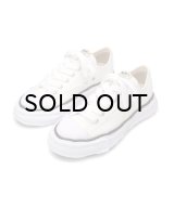 Maison MIHARA YASUHIRO ("PETERSON23" OG SOLE CANVAS LOW-TOP SNEAKER) WHITE