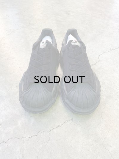 画像2: Maison MIHARA YASUHIRO ("BLAKEY" OG SOLE CANVAS LOW-TOP SNEAKER) BLK-BLK