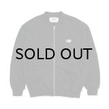 HOMBRE NINO (ZIP UP CREW NECK "RUBBER LOGO") BLACK -30% OFF-